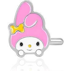 Women Piercings Hello Kitty Sanrio Stainless Steel 316L Nose Stud My Melody, Authentic Officially Licensed Light pink Light pink