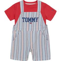 Tommy Hilfiger Baby's Tee & Logo Shortall Set 2-piece - Blue
