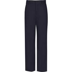 CLASSROOM Big Girls' Plus-Size Flat Front Trouser Pant, Dark Navy