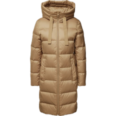 Marc O'Polo Regular Puffer Hooded Down Coat - Stone Hearth