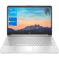 HP USB-C - Windows Laptops HP 15.6" HD Touchscreen, Intel Core i3-1115G4 Processor, 32GB RAM, 1TB PCIe SSD, Webcam, Type-C, HDMI, SD Card Reader, Wi-Fi, Windows 11 Home, Silver