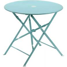 Carolina Chair & Table 30-inch Round Folding Metal Bistro Umbrella