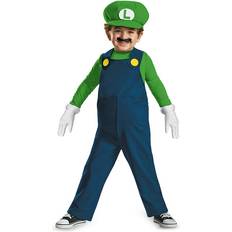 Mario & luigi Disguise Nintendo Super Mario Brothers Luigi Boys Toddler Costume