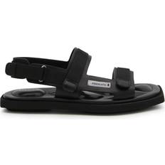 Premiata Sandals Premiata touch-strap leather sandals women Calf Leather/Microfibre/Fabric/Calf Leather Black
