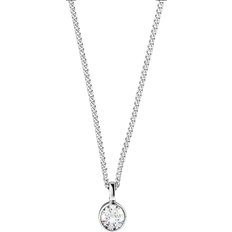 Dyrberg/Kern Jemma Necklace - Silver/Transparent