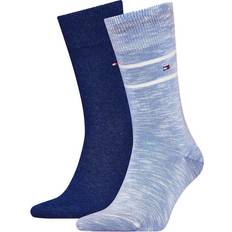 Tommy Hilfiger Socks Tommy Hilfiger Mens 2-Pack Melange Socks Blue
