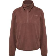 Hummel MT Connect Loose Half Zip Fleece Jacket - Nutmeg