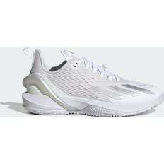 Schlägersportschuhe Adidas adizero Cybersonic Tennis sko Cloud White Silver Metallic Grey One