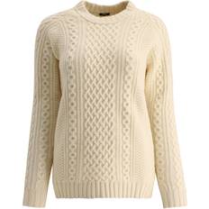 Holton cable-knit wool sweater vest in white - Veronica Beard