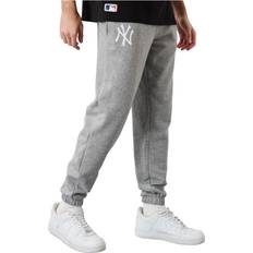 New Era Bukser & Shorts New Era MLB Team York Yankees Logo Jogger, graue Herrenhose