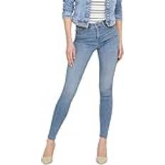 XXS Jeans Only Damen MID Push UP SK DNM AZG944 NOOS Jeanshose, Special Bright Blue Denim, XXXLW 30L