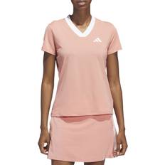 Adidas Women Tops adidas Golf Made with Nature Top Wonder Clay Women's Clothing Pink