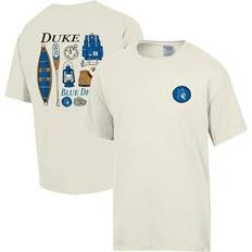Men's Comfort Wash Cream Duke Blue Devils Camping Trip T-Shirt