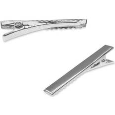 Hair Products Medley Metal Alligator Hair Clips Silver Package
