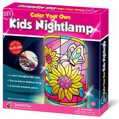 Arts and crafts stained glass kit crafts for kids crafts ages 5-7 girls arts aglow in the dark sparkle arts and crafts for girls 9-12 kids crafts