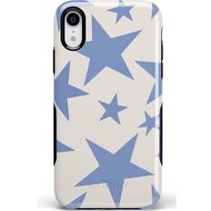 Casely iPhone XR Case Stars Align Blue & White Stars Case