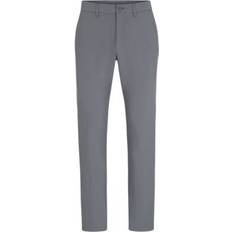 Hugo Boss Men Pants Hugo Boss Men's Easy-Iron Slim-Fit Chinos Gray Gray