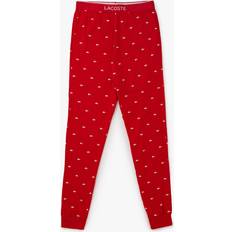 Lacoste White Pants Lacoste Men's Jersey Pajama Pants Red