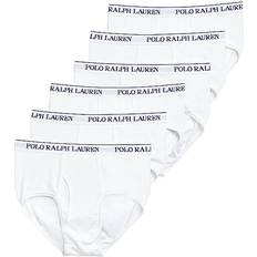 Women Men's Underwear Polo Ralph Lauren Men's 6-Pack White Midrise Briefs White White