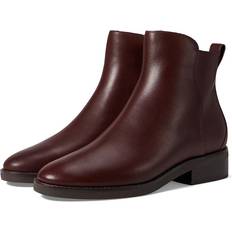 Cole Haan Women Chelsea Boots Cole Haan Waterproof River Chelsea Bootie Waterproof Bloodstone Leather Women's Boots Brown