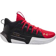 Under Armour Women Sneakers Under Armour Women's Flow Breakthru Basketball Shoes, 9.5, Black/Red/Gold