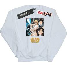 Star Wars Anime Poster Sweatshirt - White