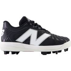 New Balance Baseball Shoes Children's Shoes New Balance Youth 4040v7 Rubber Molded - Black/Optic White