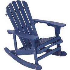 Patio Furniture Simplie Fun Adirondack Rocking