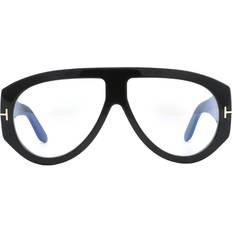 Tom Ford Adult Glasses Tom Ford Blue Light Block Pilot FT5958-B 001