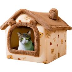 Cats - Dog Beds, Dog Blankets & Cooling Mats Pets Cat Bed and Small Dog Bed, Self-Warming Cat Tent Cave