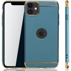 Apple iPhone 11 Stoßschutz König Design Apple iphone 11 hülle case handy cover schutz tasche schutzhülle bumper blau