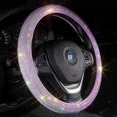 Bling And Fluffy Steering Wheel Cover Comfortable - Achiou