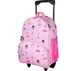 Wildkin Kids Rolling Luggage for Girls, Carry on Luggage Perfect Overnight