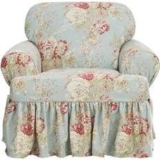 Waverly Ballad Loose Armchair Cover Blue, Red (109.2x101.6)