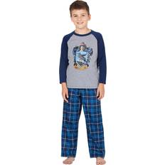 Intimo Harry Potter Big Boys Houses Plaid Pajama Lounge Pants (Hogwarts,  18/20) 