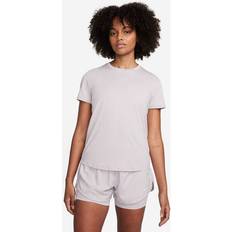 Damen - Grau T-Shirts Nike Damen Sportshirt ONE CLASSIC DRI-FIT lila
