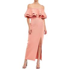 Clothing Endless Rose Women's Ruffle Off-The-Shoulder Midi-Dress Blush Blush