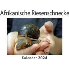 Afrikanische Riesenschnecke Wandkalender 2024, Kalender DIN