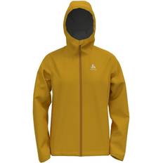 Golden Regenbekleidung Odlo Aegis Waterproof Regenjacke Damen Nugget Gold