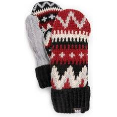 Red Mittens Muk Luks Women's Cuff Mittens, Red