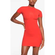 SKIMS Red Dresses SKIMS T-Shirt Mini Dress Red Fits Everybody