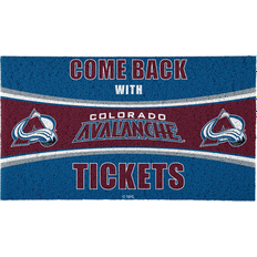 Carpets & Rugs Evergreen Colorado Avalanche ""Come With Tickets"" Trapper Door Black