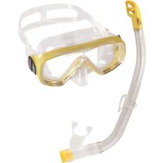 Snorkels Cressi Ondina and Top Jr Snorkel Mask Combo, Clear/Yellow