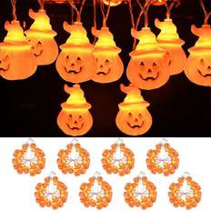 Yescom Halloween 160x Pumpkin String Lights