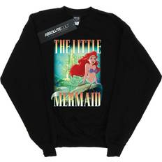 Pullover Disney The Little Mermaid Ariel Montage Sweatshirt Black