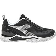 Diadora Men Racket Sport Shoes Diadora Blushield Torneo AG Mens Tennis Shoes, Black/White