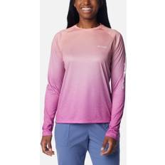 T-shirts & Tank Tops Columbia Women PFG Super Tidal Tee Long Sleeve- Pink