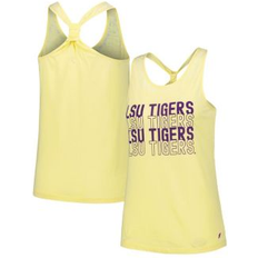 Gold - Women T-shirts & Tank Tops League Collegiate Wear Women's Gold Lsu Tigers Stacked Name Racerback Tank Top Gold Gold