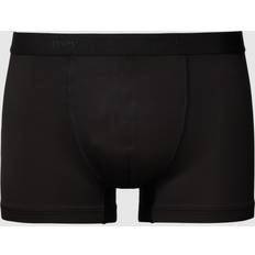 Boxershorts - Damen Unterhosen Mey Trunks mit Logo-Bund in Schwarz, Größe