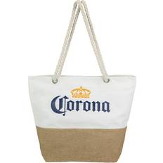 Women Beach Bags Northlight 19.25 Corona Canvas and Burlap Beach Tote Bag with Rope Handles